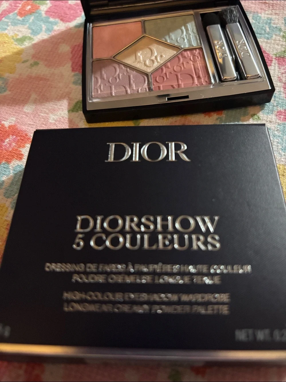 Dior Diorshow 5 Couleurs Eyeshadow Palette - Pink, Gold & Green NEVER USED